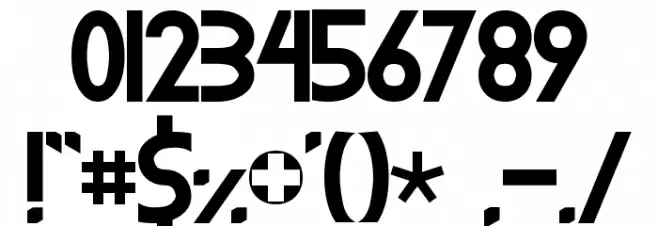 Kitchener Font OTHER CHARS