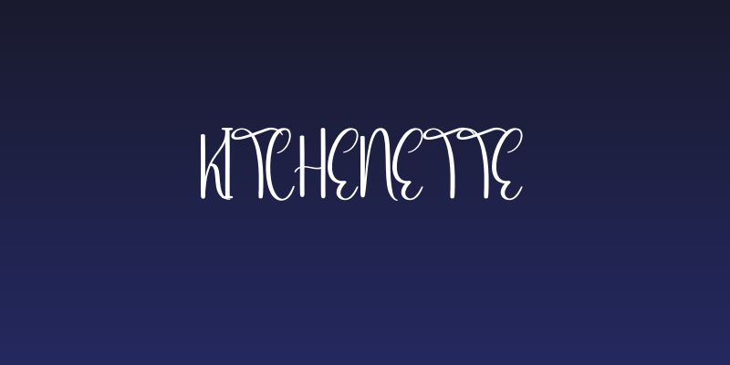 Kitchenette Social Header