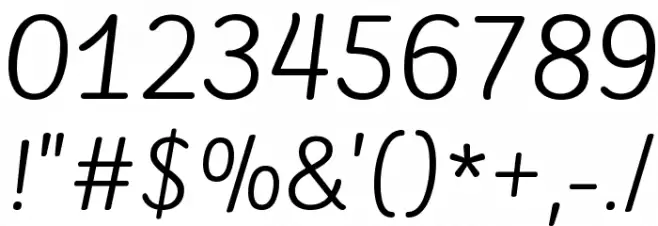 Kite One Font OTHER CHARS