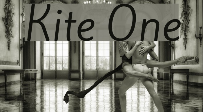 Kite One Font examples