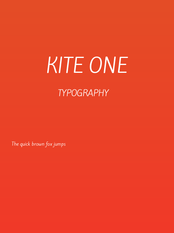 Kite One Poster