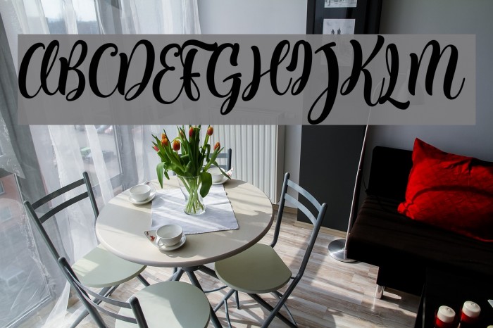 KiteScript Font examples