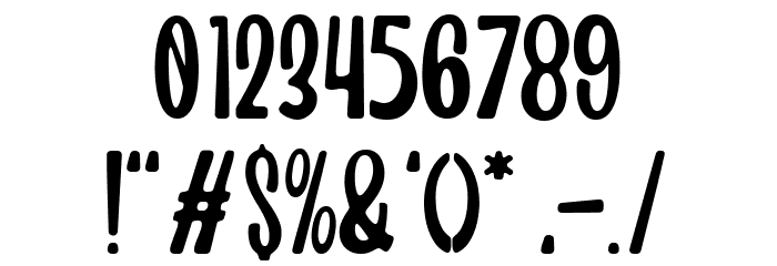 Kiti Cuties Round Font OTHER CHARS