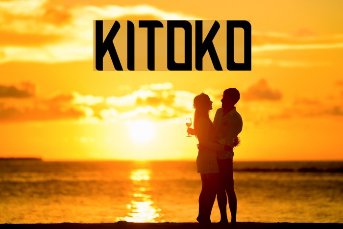 Kitoko Font examples