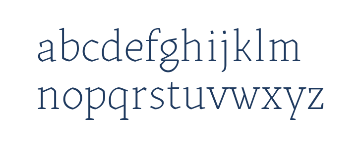 Kitsch Text Trial Extralight Lowercase