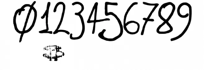 KitschLiebe Font OTHER CHARS