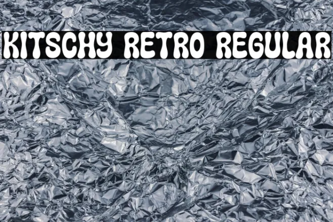 Kitschy Retro Regular Example 3
