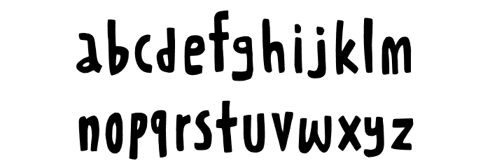 Kitsune Spirit DEMO Regular Font LOWERCASE