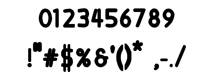 Kittavit Charusombat-Regular Font OTHER CHARS