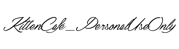 Kitten Caf Font