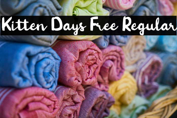 Kitten Days Free Regular Example 1