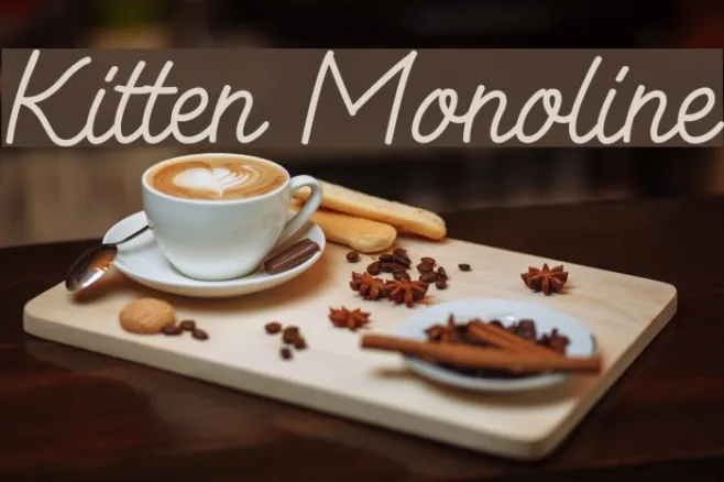 Kitten Monoline Example 3
