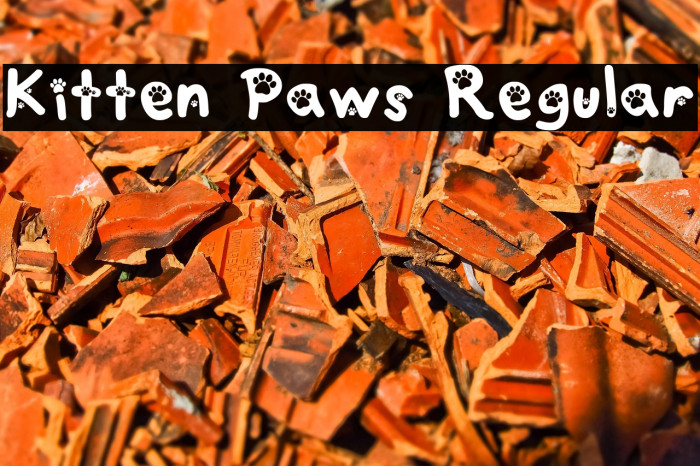 Kitten Paws Regular Example 1