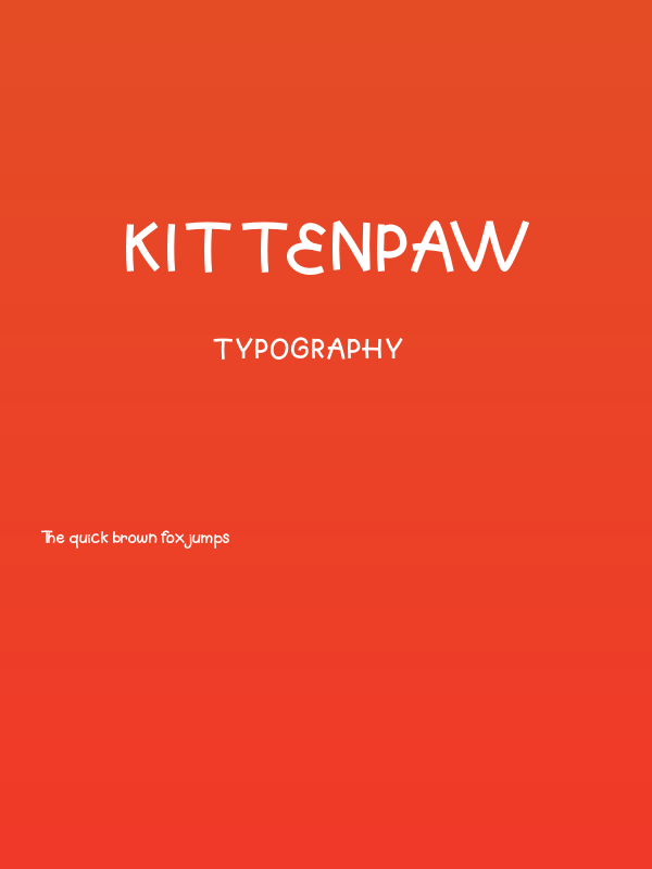 KittenPaw Poster