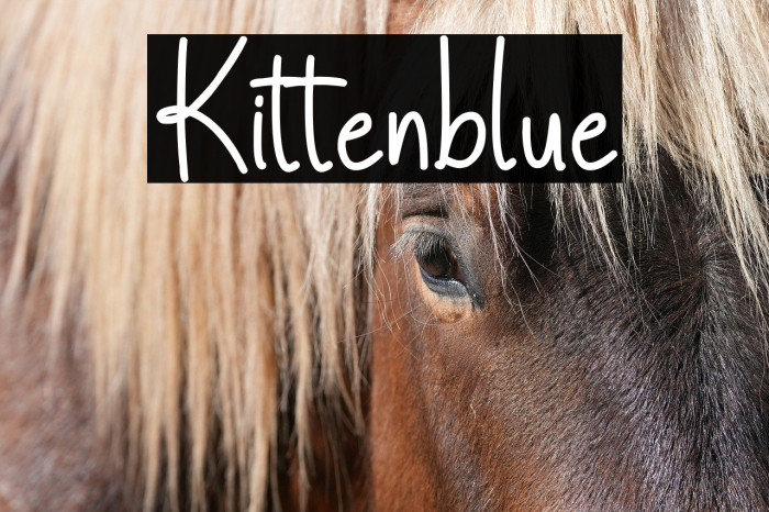 Kittenblue Example 1