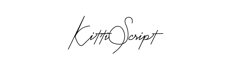 Kitti Script  les polices de caractères gratuit tlcharger