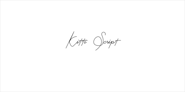 Kitti Script Logo