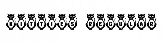 Kitties Regular  Descarca Fonturi Gratis