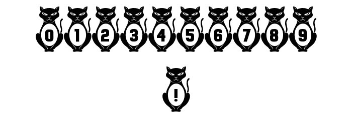 Kitties Regular Font OTHER CHARS