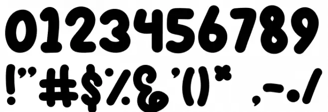 Kitto - Personal Use Regular Font OTHER CHARS