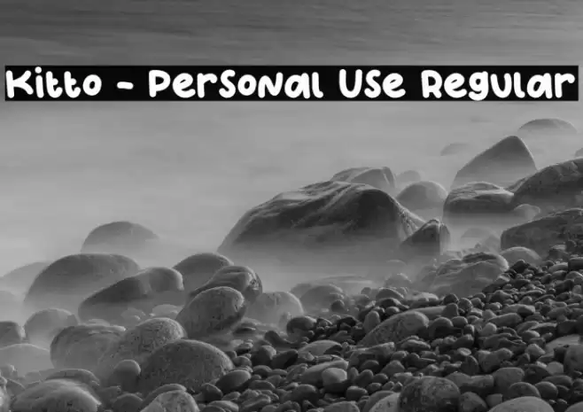 Kitto - Personal Use Regular Font examples
