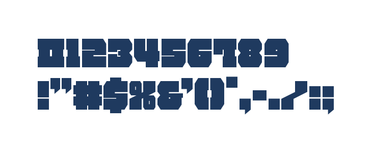 Kittrick Condensed Other Characters