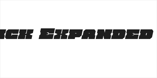 Kittrick Expanded Italic Logo