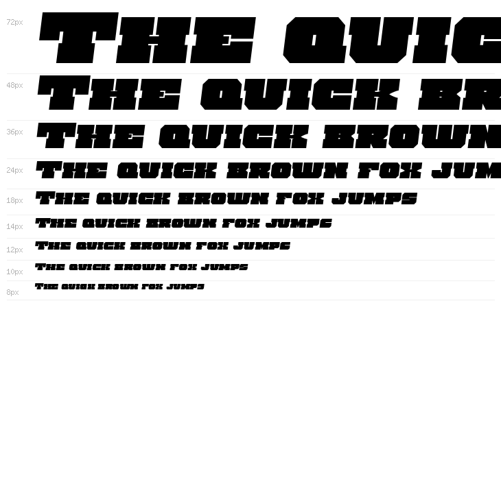 Kittrick Expanded Semi-Italic Waterfall