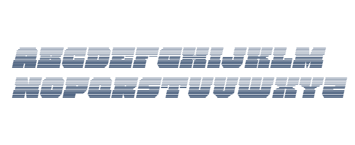 Kittrick Gradient Italic Lowercase