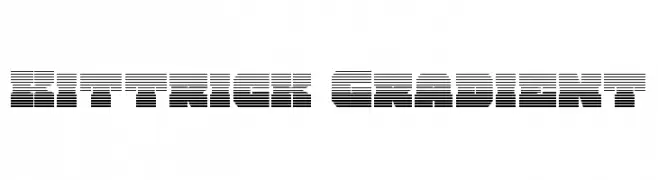 Kittrick Gradient  baixar fontes gratis