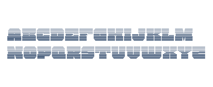 Kittrick Gradient Lowercase