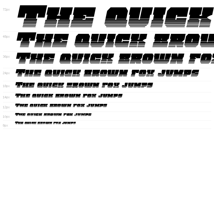 Kittrick Halftone Italic Waterfall