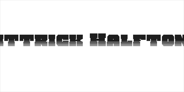 Kittrick Halftone Logo