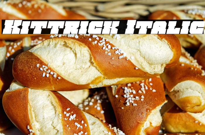 Kittrick Italic Example 1