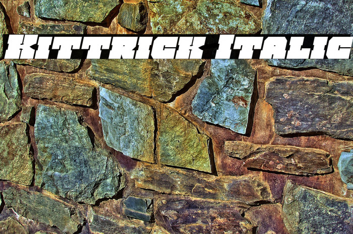 Kittrick Italic Example 3