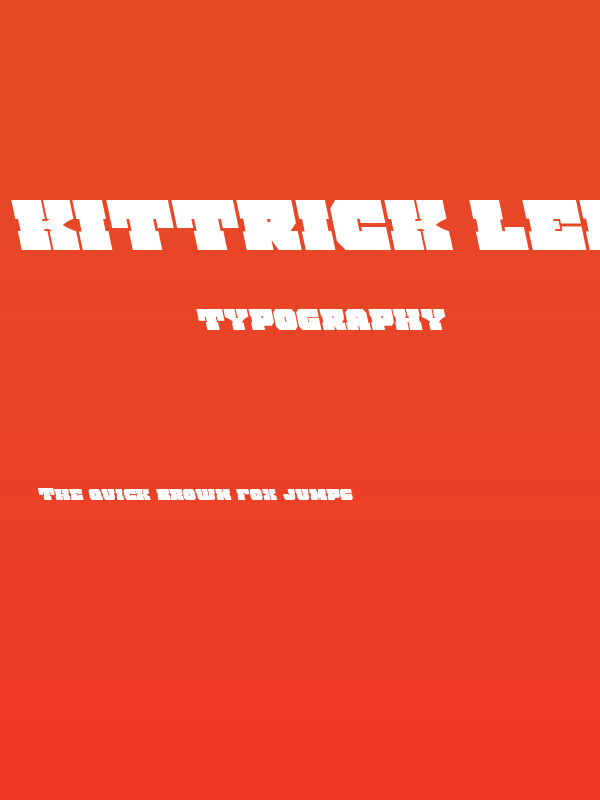Kittrick Leftalic Poster