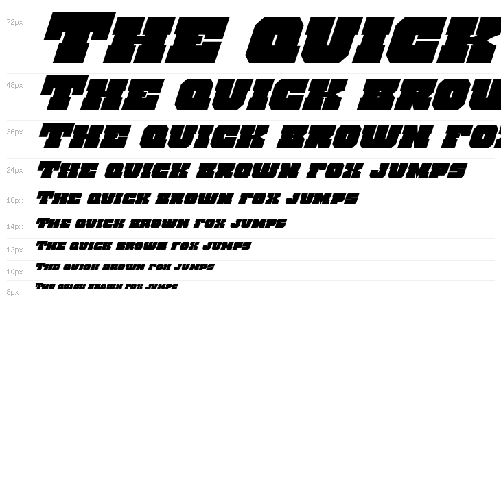 Kittrick Super-Italic Waterfall