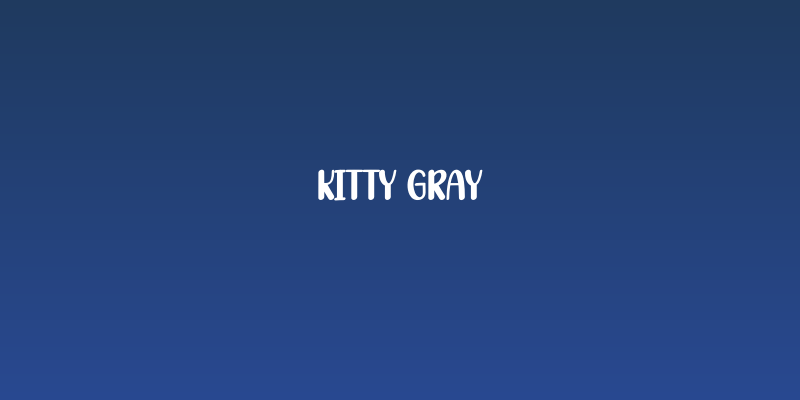 Kitty Gray Social Header