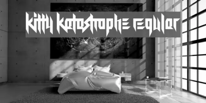 Kitty Katastrophe Regular Font examples