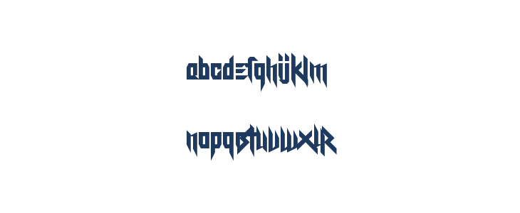 Kitty Katastrophe Regular Lowercase