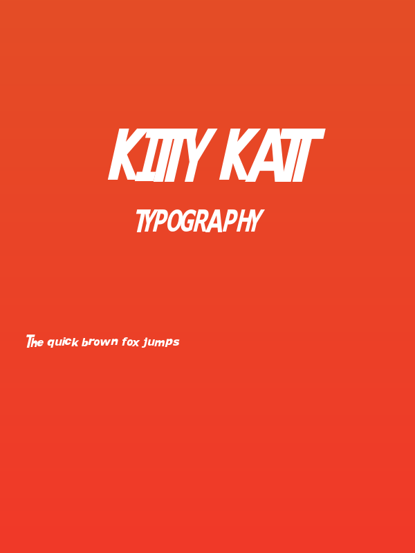 Kitty Katt Poster