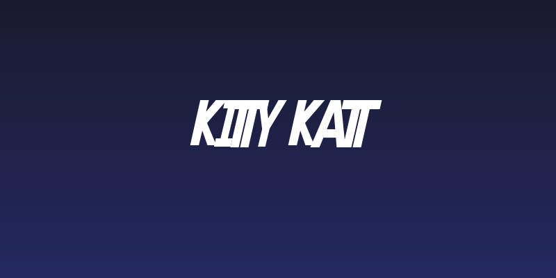 Kitty Katt Social Header