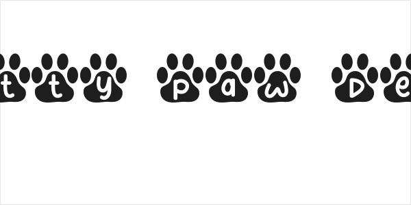 Kitty Paw Demo Logo