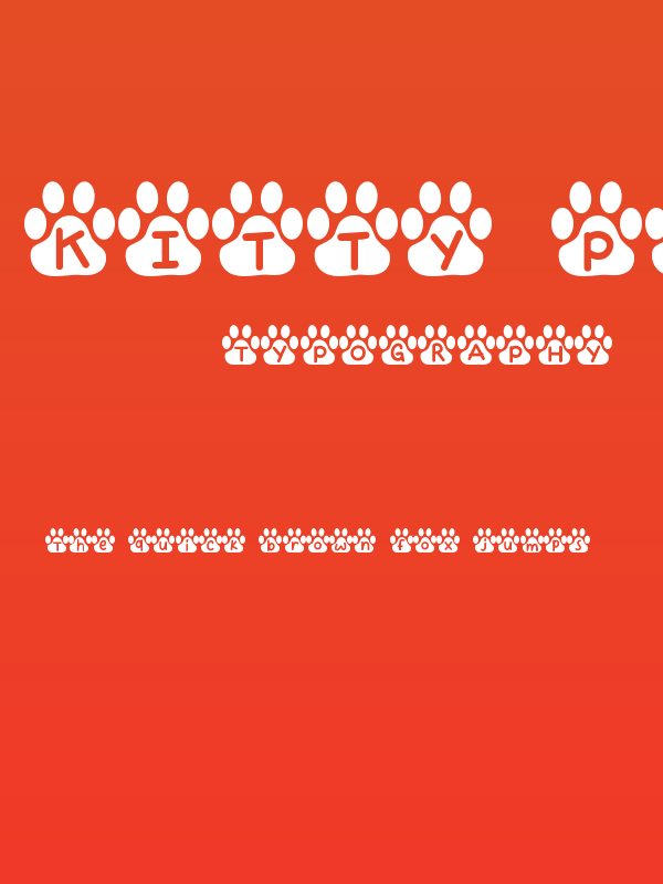 Kitty Paw Demo Poster