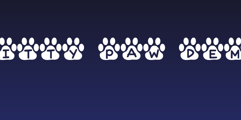 Kitty Paw Demo Social Header