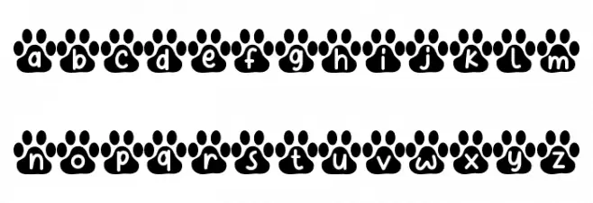 Kitty Paw Demo Fuentes MINÚSCULAS