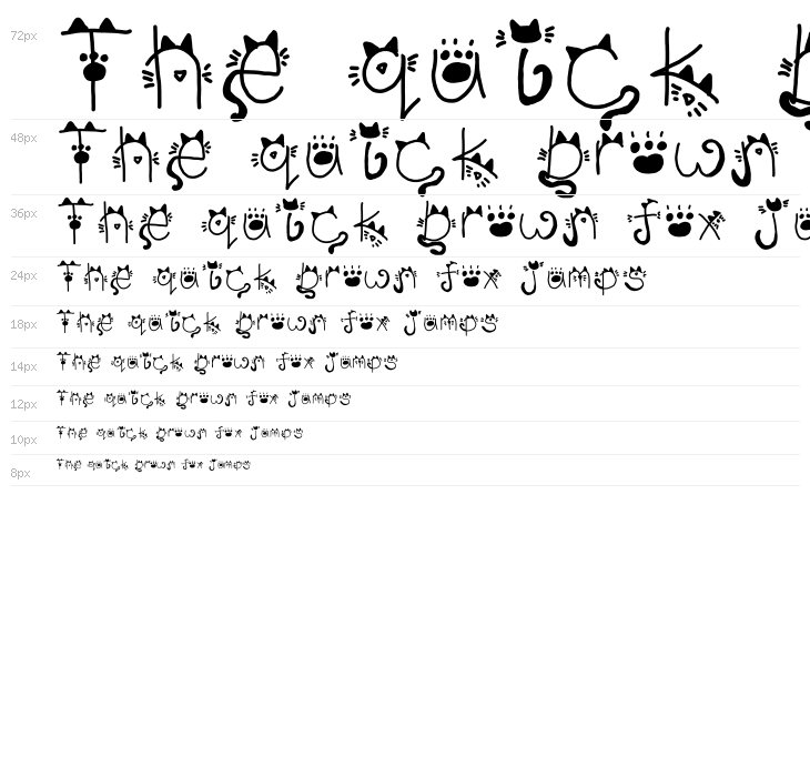 Kitty face Waterfall