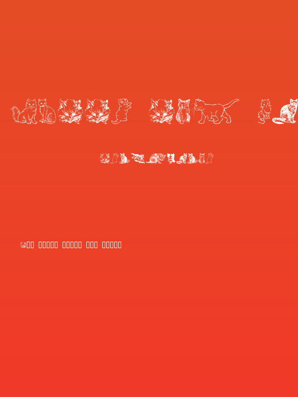 Kitty the Cat Poster