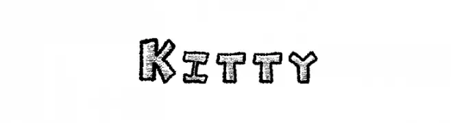 Kitty  Frei Schriftart Herunterladen