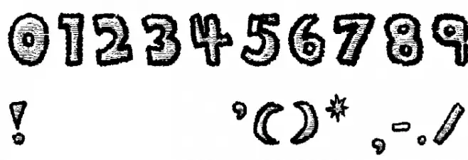 Kitty Font OTHER CHARS